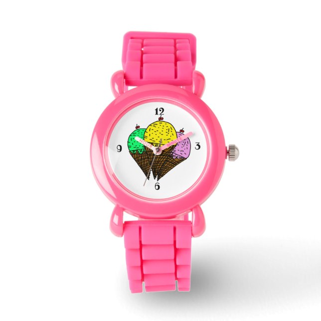 reloj pink  watch (Front)