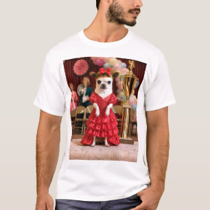 Reluctant Chihuahua Beauty Pageant Winner T-Shirt
