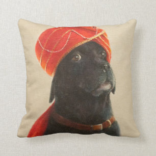 Reluctant Maharaja 2010 Throw Pillow