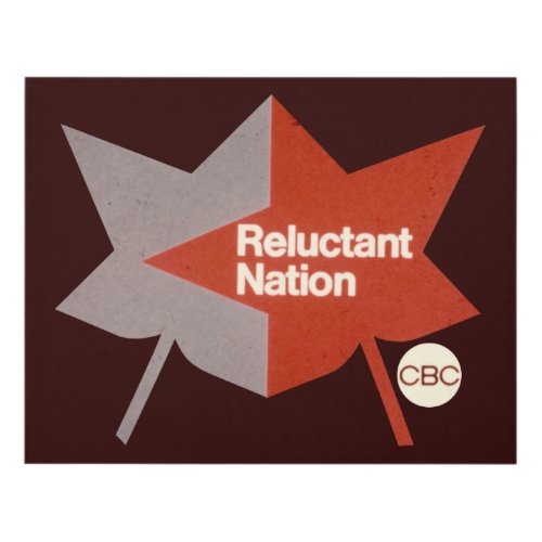 Reluctant Nation _ 1966 promo graphic Panel Wall Art