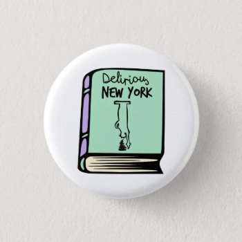 Rem Koolhaas Delirious New York Book Button by McMansionHell at Zazzle