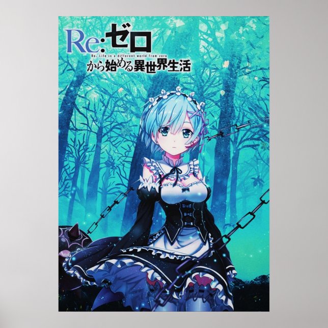 Rem ReZero Poster (Front)