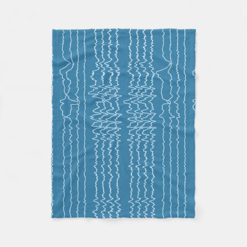 REM Sleep Wave Fleece Blanket