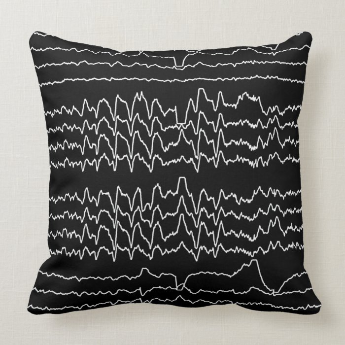 REM Sleep Wave Pillow (black)