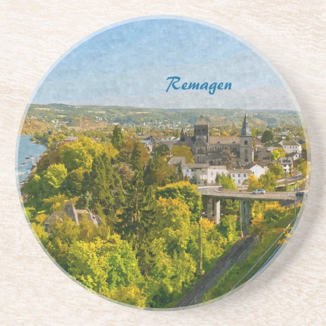 Remagen Drink Coaster (Front)