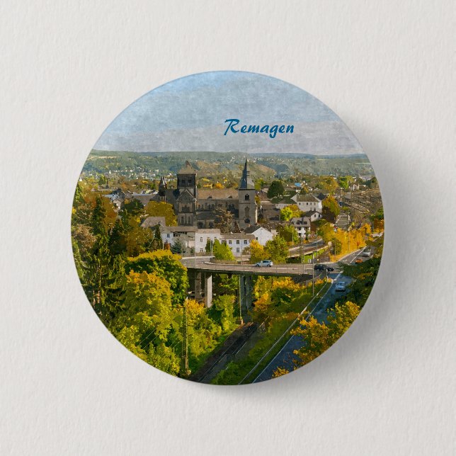 Remagen Pinback Button (Front)