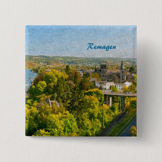 Remagen Pinback Button (Front)