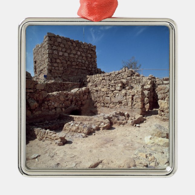 Remains of the fortress palace metal ornament (Front)