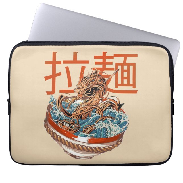 Reman dragon design laptop sleeve (Front)