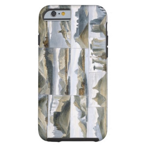 Remarkable Hills on the Upper Missouri plate 35 f Tough iPhone 6 Case