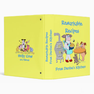 Remarkable Recipes 3 Ring Binder