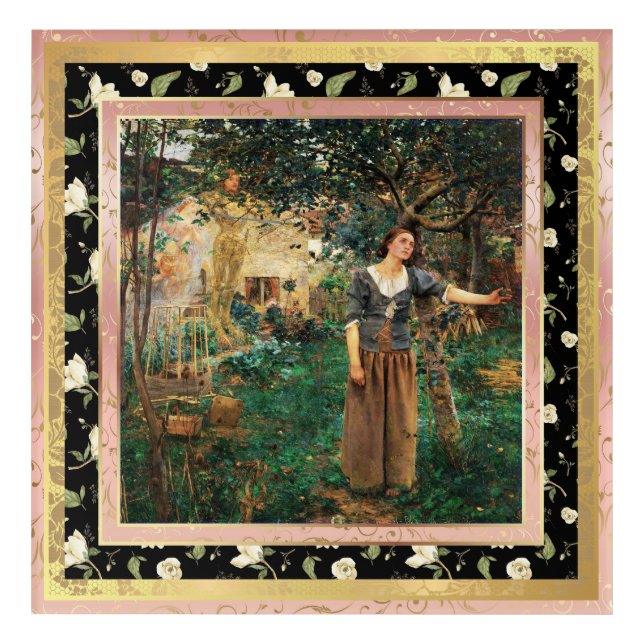 Remastered Joan of Arc by Jules Bastien-Lepage Acrylic Print (Front)