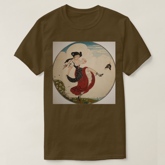 Remastered Wegener Gerda 18861940 Kick 1915 T-Shirt (Design Front)