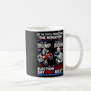 Rematch The Don And Crooked Joe Biden - Pro Trump Coffee Mug