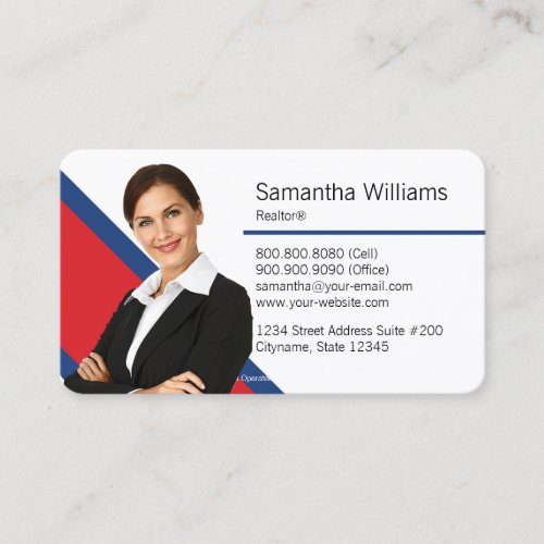 Remax Real Estate Business Card