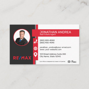 Remax Real Estate Business Card