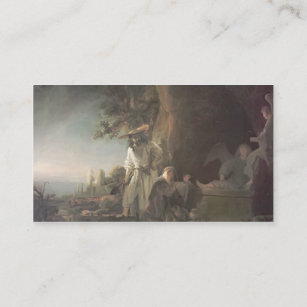 Rembrandt- Christ & St. Mary Magdalene at the Tomb Business Card