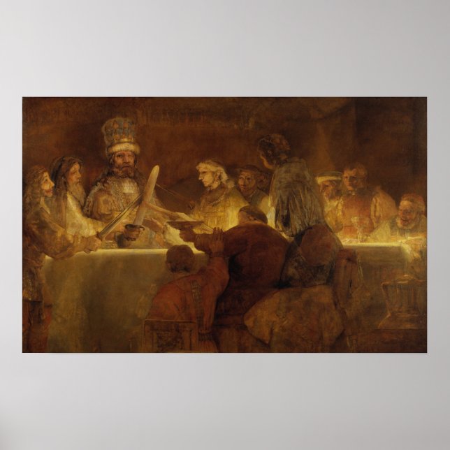 Rembrandt - Conspiracy Of Batavians Under Claudius Poster (Front)