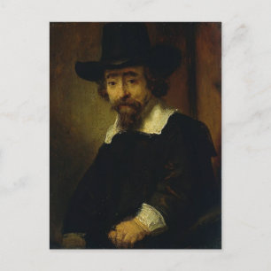 Rembrandt- Dr Ephraim Bueno, Physician and Writer Postcard