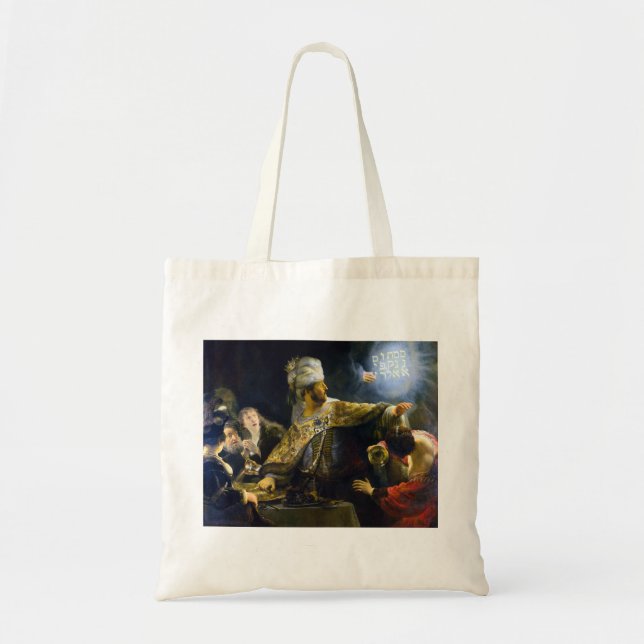 Rembrandt Feast of Belshazzar Tote Bag (Front)