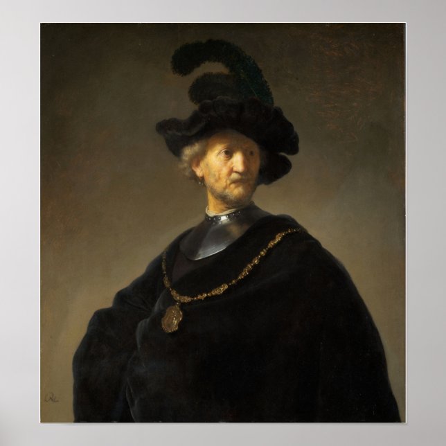 Rembrandt - Old Man With Gold Chain Poster (Front)