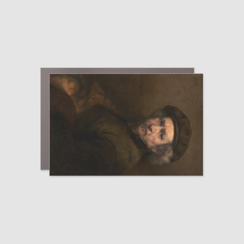 Rembrandt Portrait Dutch Master Artist Car Magnet