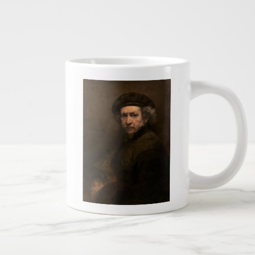 Rembrandt Portrait Dutch Master Artist Giant Coffee Mug