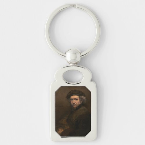 Rembrandt Portrait Dutch Master Artist Keychain