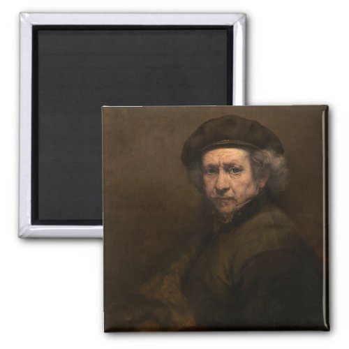 Rembrandt Portrait Dutch Master Artist Magnet