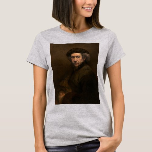 Rembrandt Portrait Dutch Master Artist T_Shirt