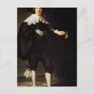 Rembrandt: Portrait Of Maerten Soolmans Postcard