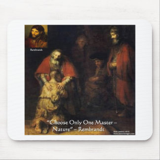 Rembrandt Prodigal Son Elegant Gifts & Cards Mouse Pad