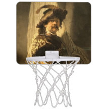 Rembrandt’s Standard Bearer Mini Basketball Hoop