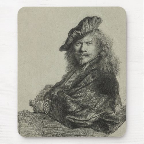 Rembrandt Self_Portrait CC0170 Mousepad