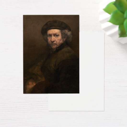 Rembrandt Self Portrait: Dutch Golden Age Painter (Desk)