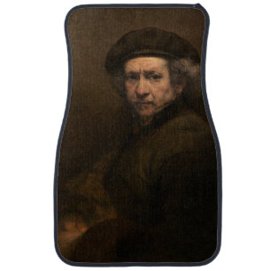 Rembrandt Self Portrait: Dutch Golden Age Painter Car Floor Mat