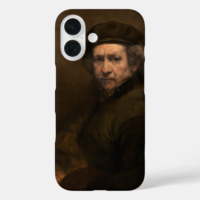 Rembrandt Self Portrait: Dutch Golden Age Painter Case-Mate iPhone Case (Back)