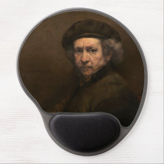 Rembrandt Self Portrait: Dutch Golden Age Painter Gel Mouse Pad