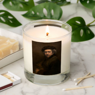 Rembrandt Self Portrait: Dutch Golden Age Painter Scented Candle