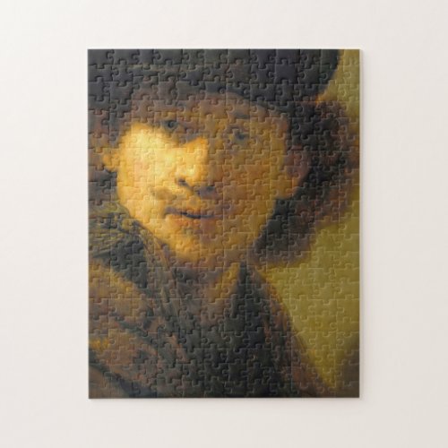 Rembrandt Self Portrait Jigsaw Puzzle