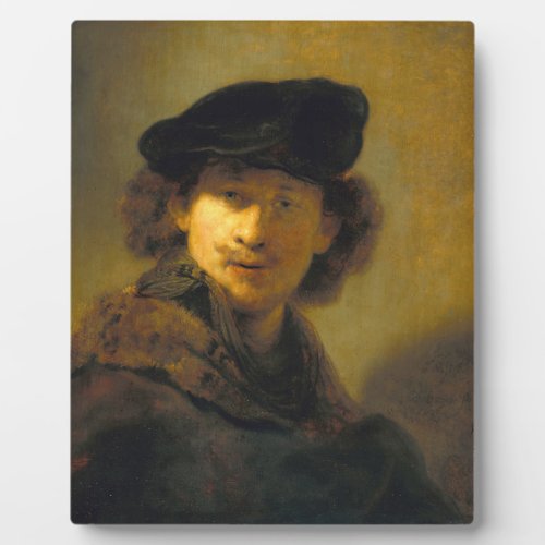 Rembrandt Self Portrait Plaque