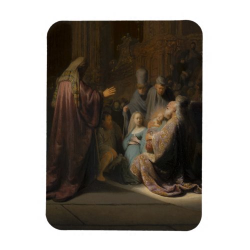 Rembrandt Simeons Song of Praise _ Fine Art Magnet