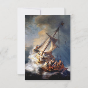 Rembrandt Storm on Lake of Galilee