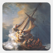 Rembrandt Storm Sea of Galilee Painting
