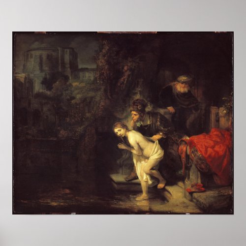 Rembrandt Susanna and the Elders Poster