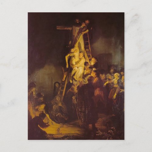 Rembrandt_ The Descent from the Cross Postcard