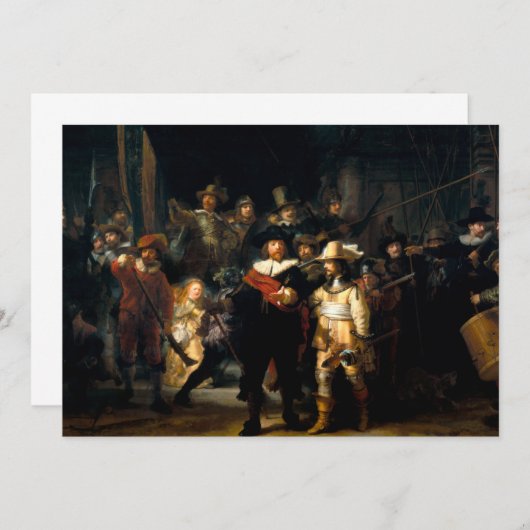 Rembrandt The Night Watch (Front/Back)