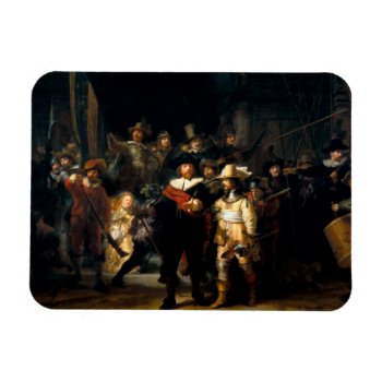 Rembrandt The Night Watch Magnet by VintageSpot at Zazzle