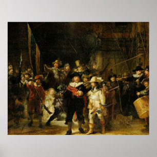 Rembrandt - The Night Watch Poster
