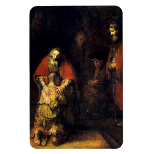 Rembrandt - The Return of the Prodigal Son Magnet